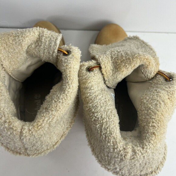 Timberland Earthkeepers Amston Roll-Top Women's Wedge Boots Size 8 - Picture 7 of 8